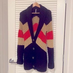 Free People Oversized Cardigan with Pockets